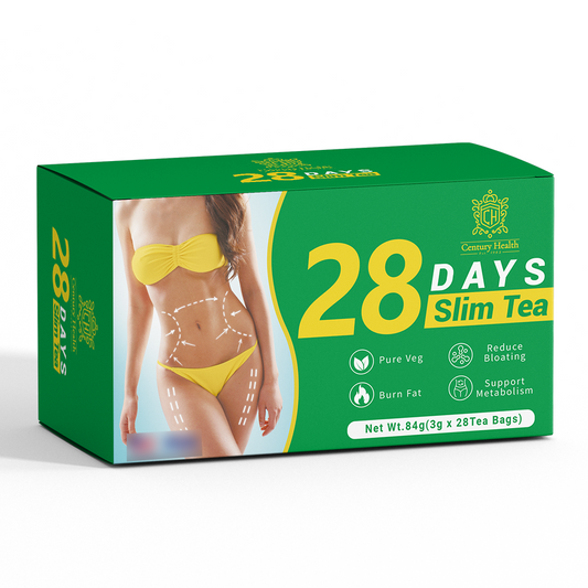 Century Health 28 Days Slim Tea - Pure Veg Slimming & Metabolism Boost 28 Tea Bags