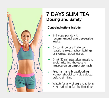 Century Health 7 Day Cleansing Colon Detox Tea - 25 Bags  Digestive Support & Toxin Elimination