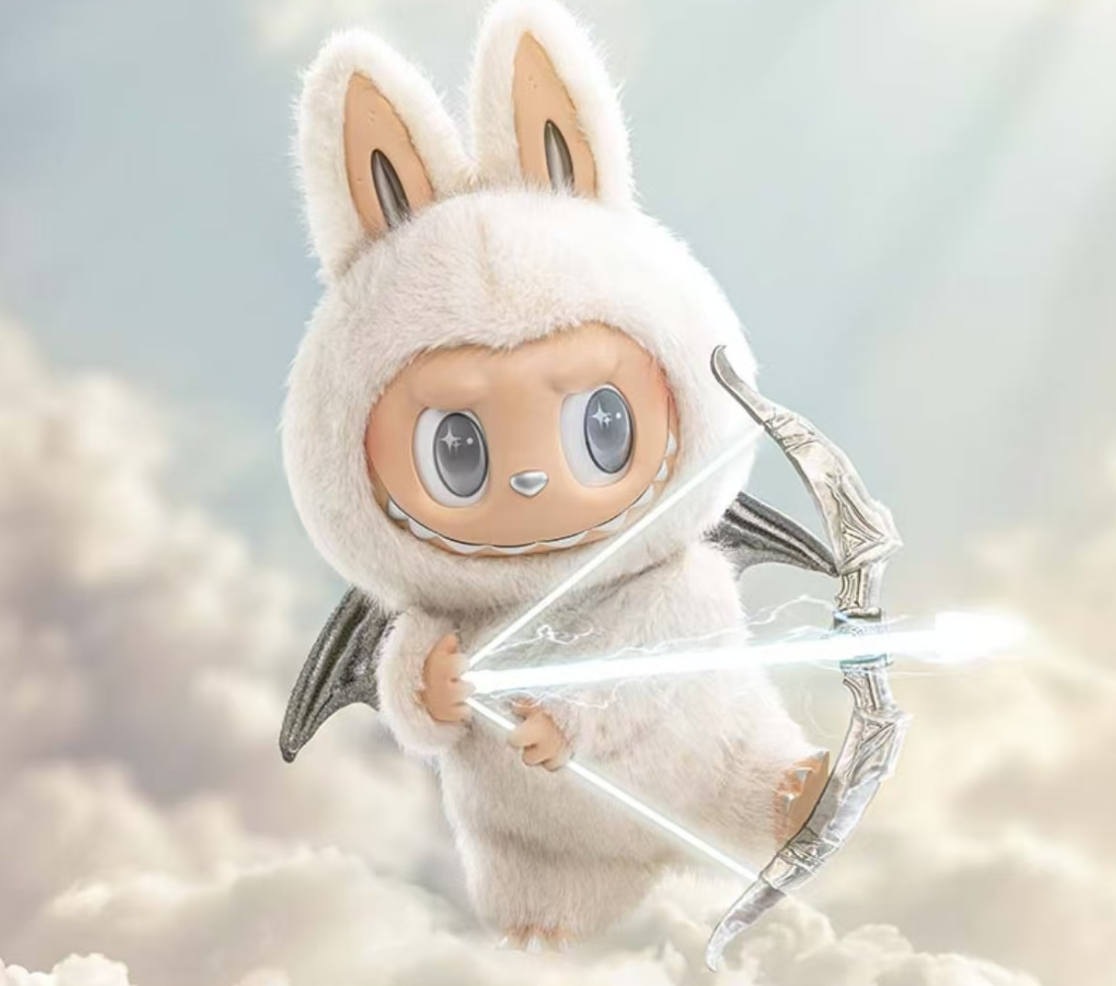 POP MART THE MONSTERS ANGEL IN CLOUDS VINYL FACE DOLL