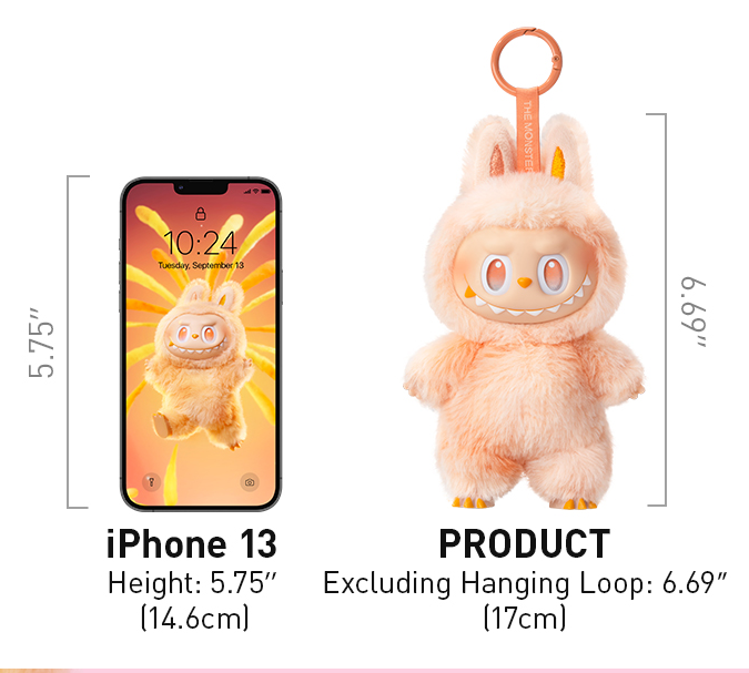 POP MART The Monsters Big into Energy Series-Vinyl Plush Pendant Blind Box, Blind Box Figures, Random Design Action Figures Collectible Toys Home Decorations, Single Box